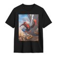 thumbnail image 3 of Spider-Man 180g Adult Polyester Crew Neck T-Shirt - Ironing, 3 of 7
