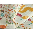 thumbnail image 4 of Ambesonne Cartoon Quilted Bedspread Set 3 Pcs, Owl Fox Squirrel Birds, Queen Size, Multicolor, 4 of 5