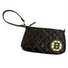 Boston Bruins Quilted Wristlet