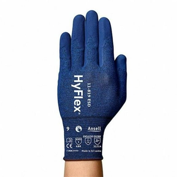 Hyflex 012-11-819-8 Light Duty Multi-Purpose Gloves, Size 8 - Medium - Pack of 12