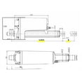 Heavy Duty Linear Actuator With Potentiometer Position Signal Feedback
