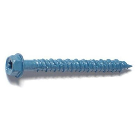 

Torquemaster 51214 0.25 x 2.25 in. Star Hex Head Masonry Screw - 100 Pack