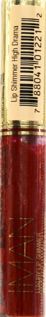 IMAN Luxury Lip Shimmer, High Drama, 0.07 Oz.