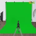 thumbnail image 2 of Easy-Going 10Wx16L ft Green Background Muslin Backdrop,Photo Studio,Collapsible High Density Screen for Video, 2 of 5