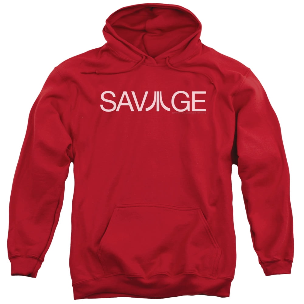 red savage hoodie