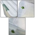 thumbnail image 3 of Saedy 85 Quart Plastic Storage Bins with Lids and Wheels, Large Plastic Box, Set of 2, 3 of 7
