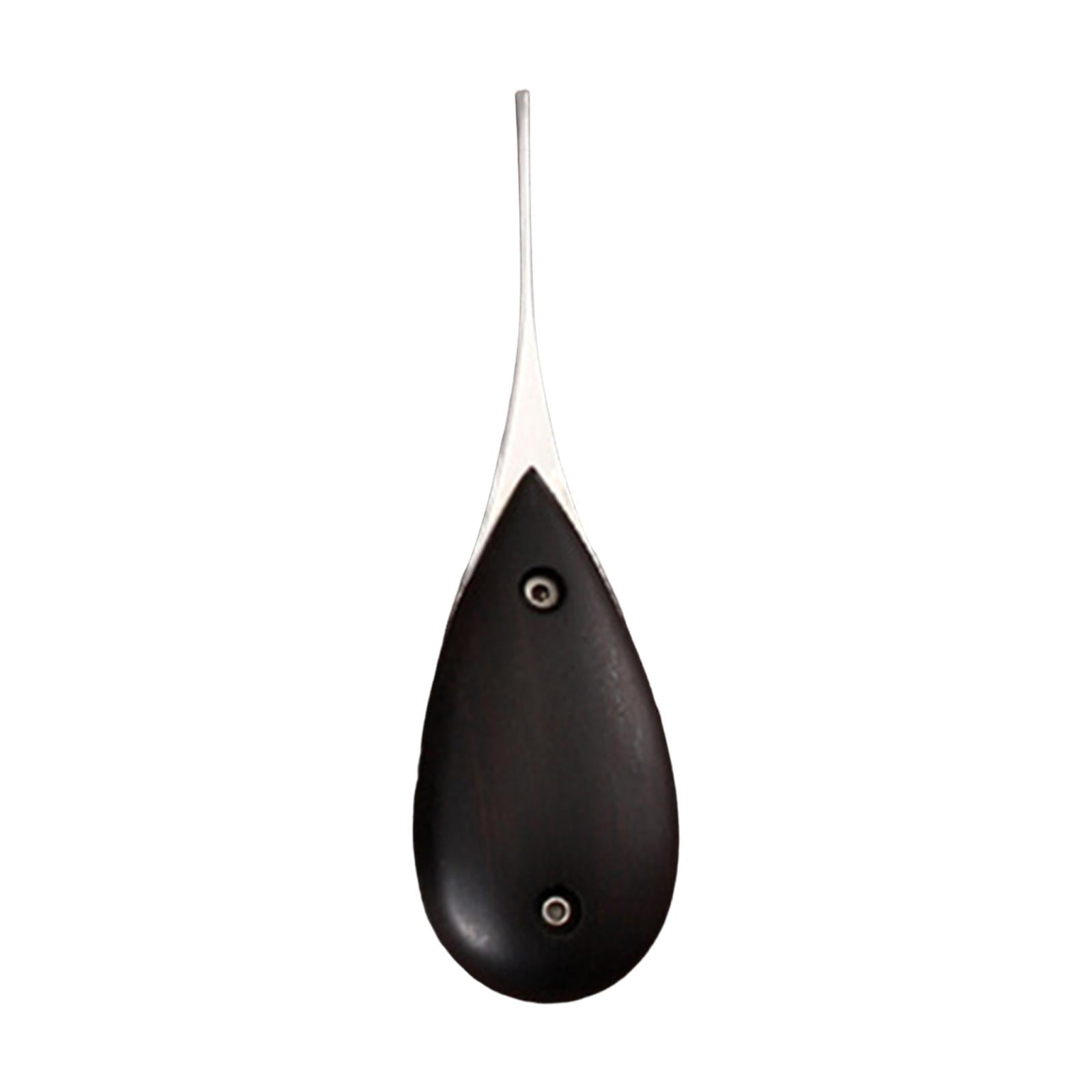 HOMYL Leather Hole Punch Marking Awl Wood Handle Leather Crafts Leather Sewing Awl Flat Point