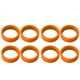 thumbnail image 1 of 8 Fundas para Ruedas de Maleta de Equipaje, Funda Protectora Elástica Resistente Al Desgaste, Fundas de Silicona Con AbsorciónE de Impactos y Reduce la Rojo de Ruido para Silla, 1 of 8