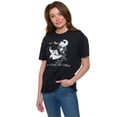 thumbnail image 5 of Women's Disney Jack Skellington and Zero Short Sleeve T-Shirt Foil Details Black, 5 of 8