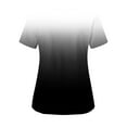 thumbnail image 3 of cocolona Womens Nursing Scrubs Tops Working Uniform Short Sleeve V Neck Workwear T-Shirts with Pockets, 3 of 3