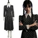 thumbnail image 1 of Miércoles (2022) Disfraces de cosplay de la familia Addams Carnaval de Halloween, 1 of 3