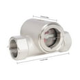 thumbnail image 2 of Water Flow Indicator Flow Meter Indicator for Water Cooling Water Cooling Monitoring Indicator for Chemical, 2 of 22