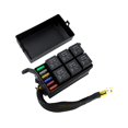 thumbnail image 2 of Almencla Generic 12V Relay Box Easy to Install Repair Waterproof Relay Fuse Box, 2 of 8