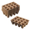 thumbnail image 1 of Rare Pearl 12 Cell Peat Pot Kit Seed Starter Tray Kit Environmentally Friendly B, 1 of 5