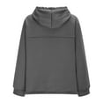 thumbnail image 5 of Lightweight Hoodies for Women 2025 Long Sleeve Plain Hooded Sweatshirt Pullover Tops Fall Outfits, 5 of 6