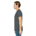 thumbnail image 3 of Bella Canvas Mens Jersey V-Neck Tee, 2XL, Dark Grey Heather, 3 of 3