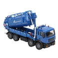 thumbnail image 1 of Sanitation Truck Car Model, Durable Decoration Alloy Garbage Trucks Model Toy Simulation  For Kids Gift, 1 of 8