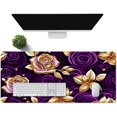 thumbnail image 4 of Rose Large Mouse Pad 31.5x11.8 Inches Cartoon Romantic Magic Plants Flowers Leaves Pattern Printed Game Mouse Pad for Home Studio Keyboard Table Mat BDHYMN301, 4 of 6
