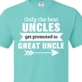thumbnail image 4 of Inktastic Only the Best Uncles Get Promoted to Great Uncle T-Shirt, 4 of 5