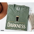 thumbnail image 4 of Hello Darkness My Old Friend Irish Beer Shirt, St Patricks Day Party T-Shirt, 4 of 6