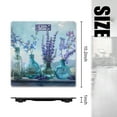 thumbnail image 2 of Bathroom Scale, Highly Accurate Digital Body Scale,Precisely Measures Weight up to 400 lbs-Lavender And Bluebells In Glass Vases On Shelf, 2 of 4