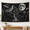 B, variant on XaaKee Tapestry Wall Hanging, Lunar Alpine Ravine Nature Landscape, High-Quality Polyester Wall Tapestry, 60x40Inch