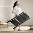 thumbnail image 5 of 3 Step Ladder,Folding Step Stool with Wide Anti-Slip Pedal,330lbs Load Capacity,Lightweight and Portable for Kitchen Space Saving, 5 of 6