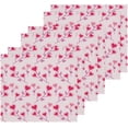 thumbnail image 3 of GZHJMY Valentine's Day Floral Heart Washcloths 2 Pack, Highly Absorbent Soft Cotton Baby Washcloths Fingertip Towels, 12 x 12 Inch, 3 of 7
