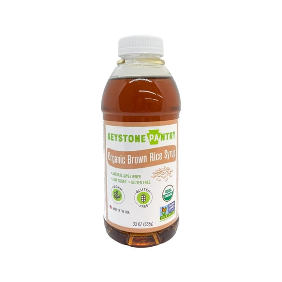 Keystone Pantry Organic Brown Rice Syrup - 23 oz - Corn Syrup Alternative