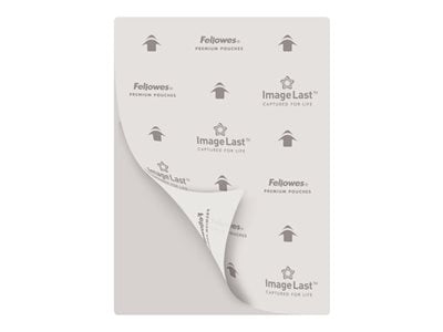 Fellowes FSC Certified Leathergrain Covers, Red A4