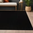 thumbnail image 4 of Beverly Rug Non-Slip Machine Washable 3 x 5 Black Indoor Area Rugs, 4 of 8