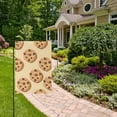 thumbnail image 5 of Chocolate Chip Cookies Small Garden Flag Double Sided Outdoor Banners for Courtyard Outdoor Lawn Farmhouse Holiday Decorations, 5 of 5