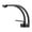 Black, variant on Creative All Copper Basin Faucet, Bathroom Toilet Under Basin Vanity Faucet, Hot And Cold Water Faucet White Chrome - Modern Design