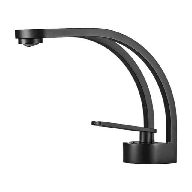 Creative All Copper Basin Faucet, Bathroom Toilet Under Basin Vanity Faucet, Hot And Cold Water Faucet White Chrome ,Versatile Features