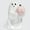 White, Pink, variant on Cute Ghost Statue, Halloween Decoration, Finger Sculpture, Home Decor, Humorous Desktop Art Piece (Bat Ghost)