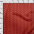 thumbnail image 3 of oneOone Polyester Spandex Red Fabric Retro Minimal Candle Sewing Fabric By The Yard Printed Diy Clothing Sewing Supplies 56 Inch Wide, 3 of 5