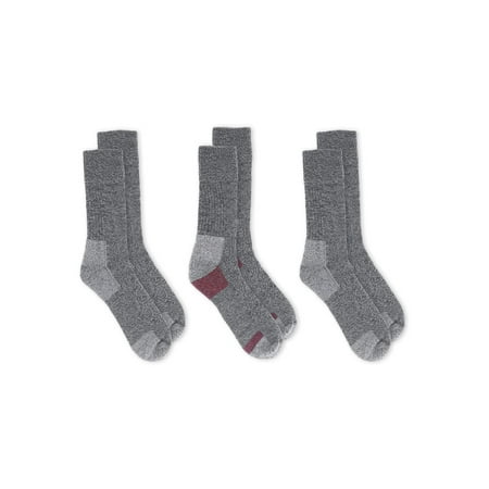 Dr. Scholl's Men's Big and Tall Advanced Relief Blister Guard Casual Crew Socks, 3 Pack