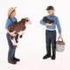 thumbnail image 3 of de Modelo Pintadas de Plástico de 8 Piezas, Personajes de Agricultores Masculinos Y Femeninos Yotijar Diseño paisaje personas, 3 of 10
