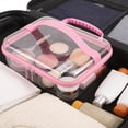 thumbnail image 4 of SHOWERORO Bolsa Organizadora Rosa Transparente Con Cremallera Resistente Para Accesorios Y Objetos, 4 of 8