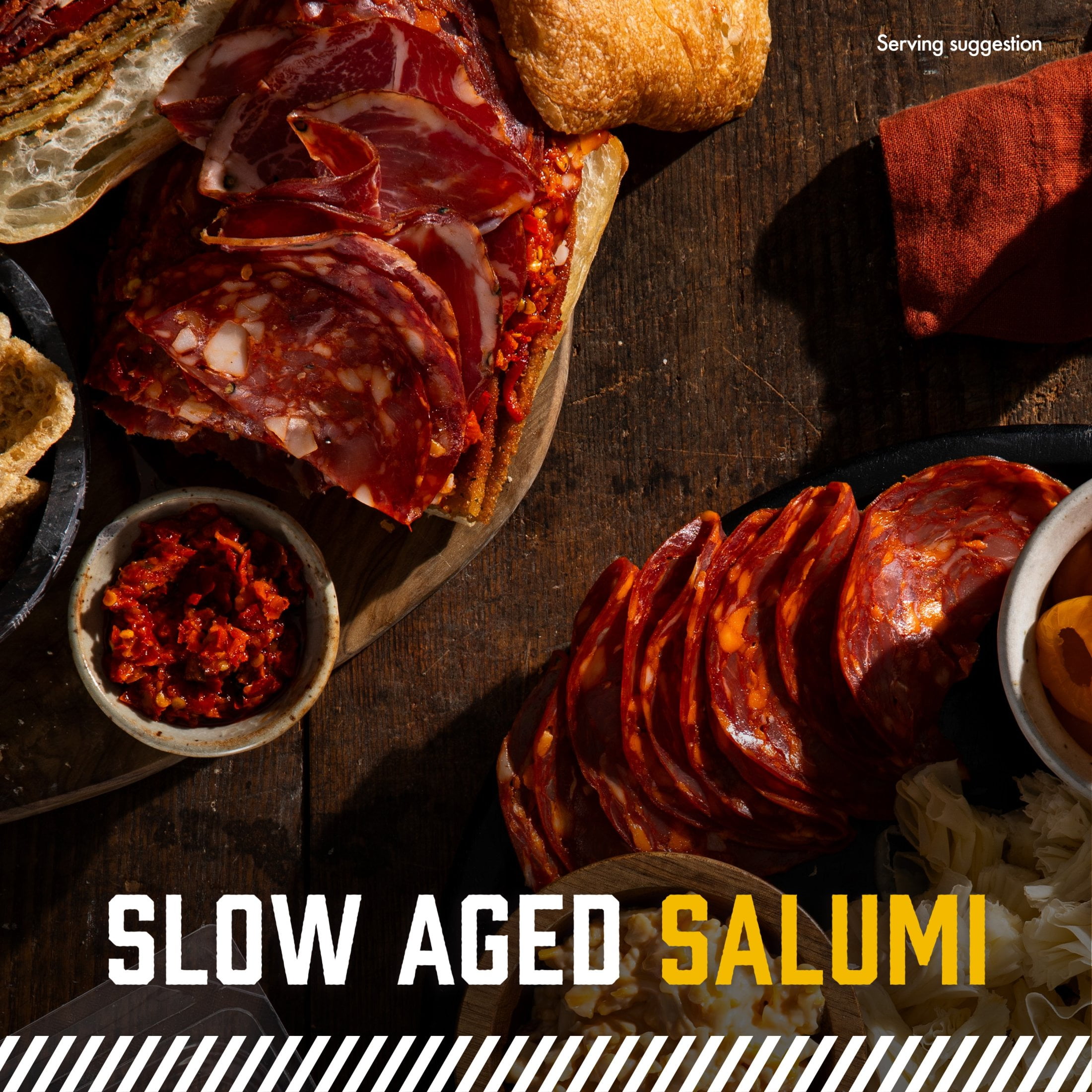 Columbus Charcuterie Trio Bold Snack Pack with Soppressata, Hot Coppa, and Chorizo, 6oz