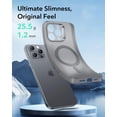 thumbnail image 3 of Funda de teléfono ESR para iPhone 16 Pro Max con MagSafe Frosted Grey, 3 of 7
