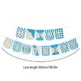 thumbnail image 4 of ZheElen 1pcs Set 16.4ft Blue Paper Card Birthday Decorations For Birthday Party Happy Birthday Sign Happy Birthday Banner Pink 16.4ft, 4 of 6