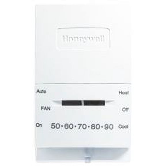 Honeywell 1 Heat/1 Cool Non-Programmable Thermostat, White