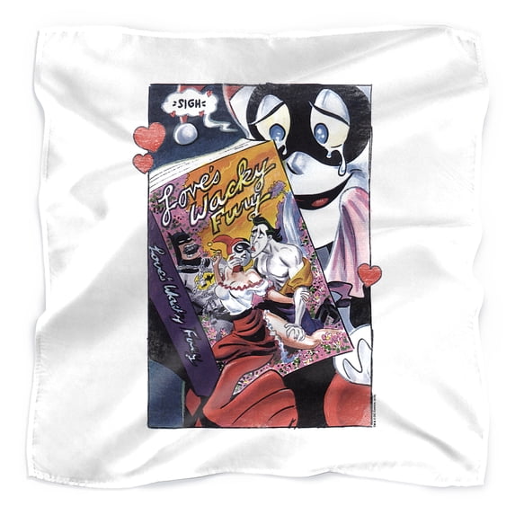 Batman Loves Wacky Fury Bandana (21 in x 21 in)