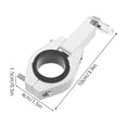 thumbnail image 2 of SEWCHICS ATV Parts Handlebar Riser Clamp 2 Screws Silver Metal Secure Fit for Challenging Terrains, 2 of 6