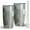 Blue Geometric Patchwork, variant on 20oz Tumblers Blue and White Ethnic Floral Pattern Stainless Steel Vacuum Insulated Double Wall Travel Tumbler Cups Mug with Lid and Straw,Cleaning Brush for Cold & Hot Drinks