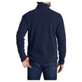 thumbnail image 2 of Yellow Rooster Men's Long Sleeve Value Male Fleece Jacket True Navy 4XL, 2 of 6