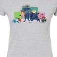 thumbnail image 3 of Zootopia 2 - Nick, Judy, And Friends - Juniors Fitted Short Sleeve Graphic T-Shirt, 3 of 5