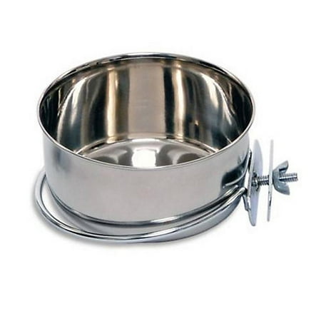 - Indipets Stainless Steel Clamp-On Coop Cup 96 OZ