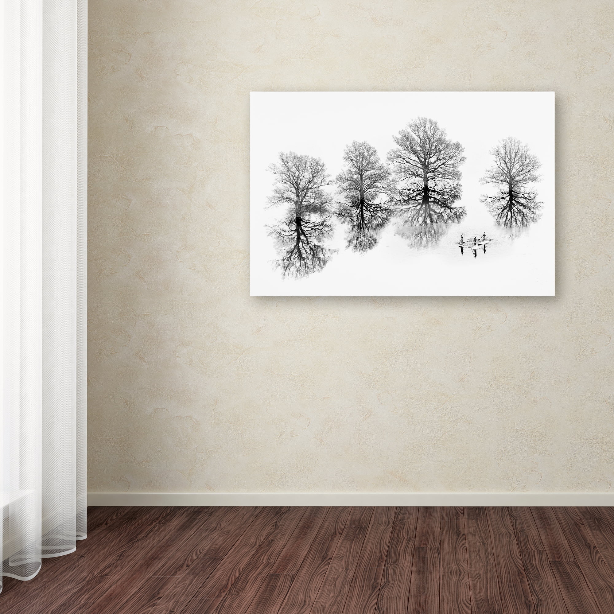 Ales Komovec 'Lost' Canvas Art
